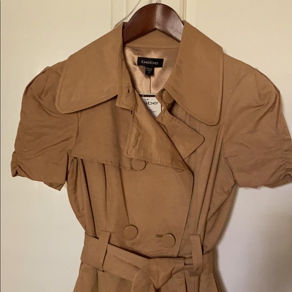 Bebe trench dress/jacket - Picture 2 of 8